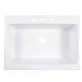 Josephine Farmhouse Sink, 34', White Josephine Farmhouse Sink, 34', White