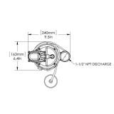280-Series 1/2 HP Submersible Sump Pump 280-Series 1/2 HP Submersible Sump Pump
