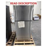 GE 19.2 cu. ft. Top Mount Refrigerator - Stainless GE 19.2 cu. ft. Top Mount Refrigerator - Stainless
