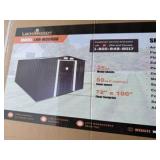 6ft x 8ft Galvanized Apex Roof Metal Shed - LandHonor - 2026 - Unused - LHR-MS0608