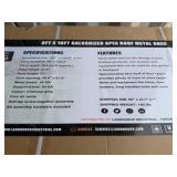 8ft x 10ft Galvanized Apex Roof Metal Shed - LandHonor - 2026 - Unused - LHR-MS0810