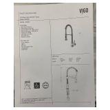 VIGO  Pull-Down Spray Kitchen Faucet - Black Finish (Includes Milwaukee Packout Case)