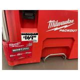 Milwaukee Packout Rolling Cart - Red Modular Storage System (Wheel missing nut)