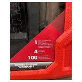 ARROW One-Hand Rivet Kit with 360° Swivel Head in Red Case - 100 Rivets, 4 Drill Bits