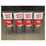 box c - Happy Nuts Comfort Cream Lotion to Powder Original Sandalwood Zest 4-Pack