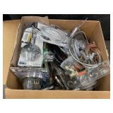 Large Box of Faucets and showerheads and parts