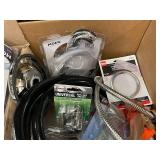 Large Box of Faucets and showerheads and parts