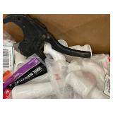 PVC Plumbing Fittings Assortment - White PVC Elbows Tees and Connectors