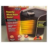 Handy Heater Instant Heat Pro Portable Space Heater 1500W Copper Infused Ceramic