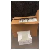 Case of 250 Lunch Boxes 8.75 x 4.25 x 4.25 inches