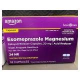 Amazon Basics Esomeprazole Magnesium 20 mg Delayed-Release Capsules - 42 Capsules (Lot of 6)