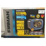 Firman Whisper Hybrid Series 3000 W 120 V Gas/LP Portable Portable Generator 3000 W Msrp $999.99