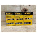 DeWALT 18 GA 1/4  Narrow Crown Staples (lot of 3)