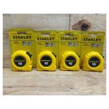 Stanley 16 ft. L X 0.75 in. W Tape Measure (lot of 4)
