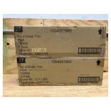 4 in. Adjustable CCT Integrated LED Recessed Light Trim Can Light with 4 Trim Color Trim Options 1000 Lumens Dimmable (lot of 8)