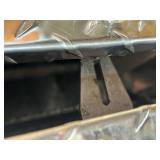 Northern Tool + Equipment Crossover Truck Toolbox with Removable Tray, 69in. x 20in. x 13in., Aluminum, Diamond Plate, Pull Handle Latches #41897 Msrp $409.99 read description