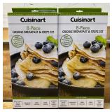 Cuisinart 8-Piece Griddle Breakfast & Crepe Set lot of 2