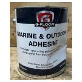 G-Floor, Outdoor Marine Vinyl Flooring Adhesive, Container Size 1 Gal, Coverage Area 40 ft , Model# GFMAO1GAL #6117939 Msrp $104.99