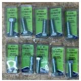 Needa Grade 5 Hex Head Cap Screws lot of 10