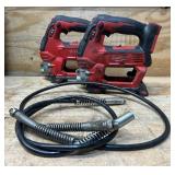 Milwaukee Grease Gun Cat No. 2646-20 lot of 2