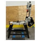 Klutch Horizontal/Vertical Metal Cutting Band Saw, 4-1/2in. x 6in., 3/4 HP, 120V #49464