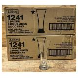 Libbey Flare Pilsner Glasses lot of 40