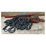 CM 1-1/2 Ton Lever Chain Hoist
