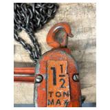 CM 1-1/2 Ton Lever Chain Hoist