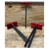 Bondhus T-handle Ball End Wrench 10MM lot of 9