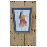 water color hula girl water color hula girl