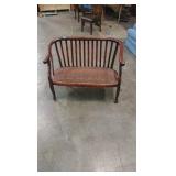 wooden bench loveseat wooden bench loveseat