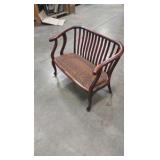wooden bench loveseat wooden bench loveseat