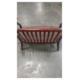 wooden bench loveseat wooden bench loveseat