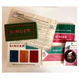 Singer 185K3 Sewing Machine in Vintage Wood Table - 31 x 24 x 16.5 in