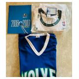 DR - Timberwolves Yearbook 2006-2007, Jerseys - Garnett 21 XL & 2XL Park Antony Pro Sport