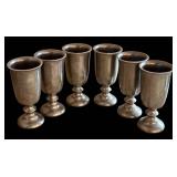Pewter Goblets - Tall & Short (Two Sizes)