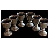Pewter Goblets - Tall & Short (Two Sizes)