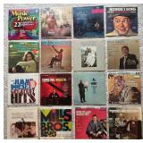 LL - Vinyl Records LPs - 1960s-70s Pop & Easy Listening (Lot of 16)