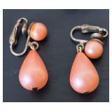 LL - Clip-On Earrings - Vintage Assorted Floral, Sunflower, Animal & Geometric Styles