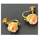 LL - Clip-On Earrings - Vintage Assorted Floral, Sunflower, Animal & Geometric Styles