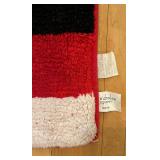 Nicholas Square Decorative Christmas Rugs & Sign (Lot of 4) 20x30 Largest Rug