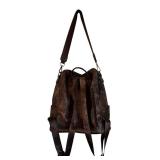 CLUCI Faux Leather Backpack & Purse with Handle