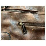 CLUCI Faux Leather Backpack & Purse with Handle