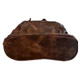 CLUCI Faux Leather Backpack & Purse with Handle