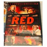 DR - DVD Movie Lot - The Hurt Locker, Forrest Gump, Casino Royale, Unbroken, Red, Luther