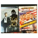 DR - DVD Movie Lot - The Hurt Locker, Forrest Gump, Casino Royale, Unbroken, Red, Luther