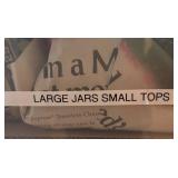 LL - Canning Jars Lot - Wide Mouth & Small Mouth Jars, Pint Jars, Lids & Stock Pot