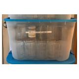 LL - Canning Jars Lot - Wide Mouth & Small Mouth Jars, Pint Jars, Lids & Stock Pot