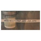 LL - Canning Jars Lot - Wide Mouth & Small Mouth Jars, Pint Jars, Lids & Stock Pot
