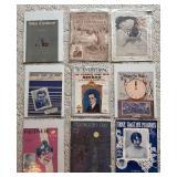 LL - Marvelous Music Books - 9 Vintage Sheet Music Covers (Piano Solos)